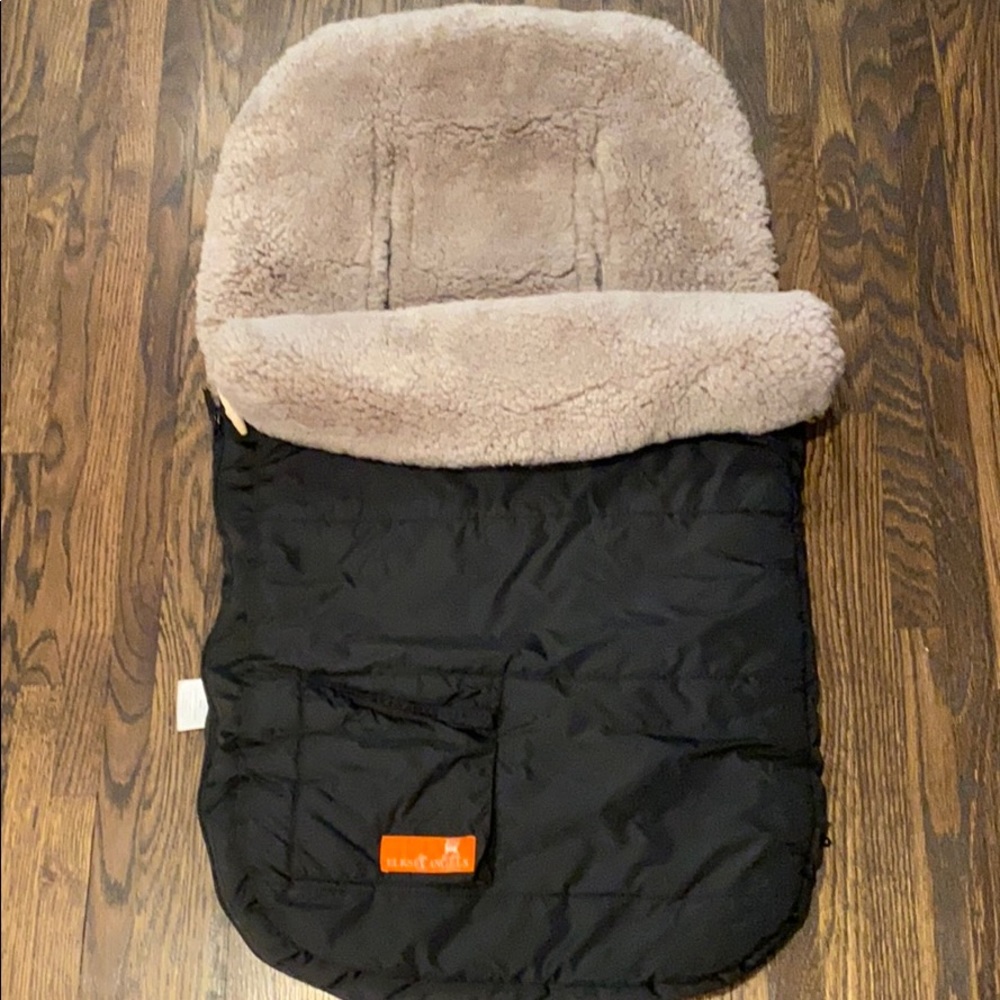 Elks and Angels genuine Sheepskin stroller insert